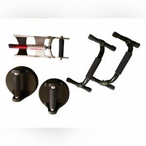 VR Fitness Push-Up Bars Set - Black